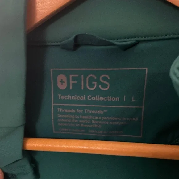 Figs Men's Teal Lightweight Jacket - Picture 2 of 7